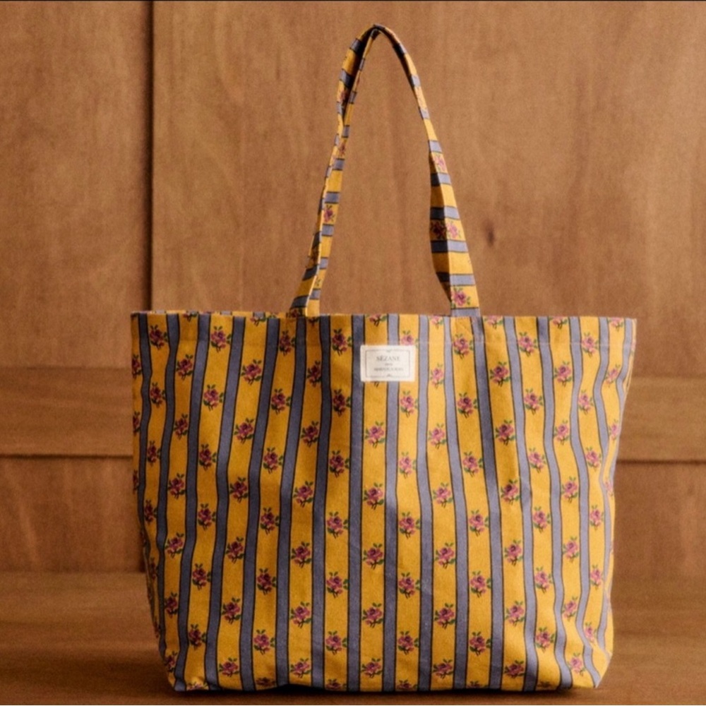 Sezane Floral Invite Tote